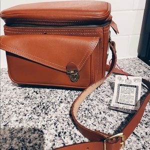Vintage camera bag